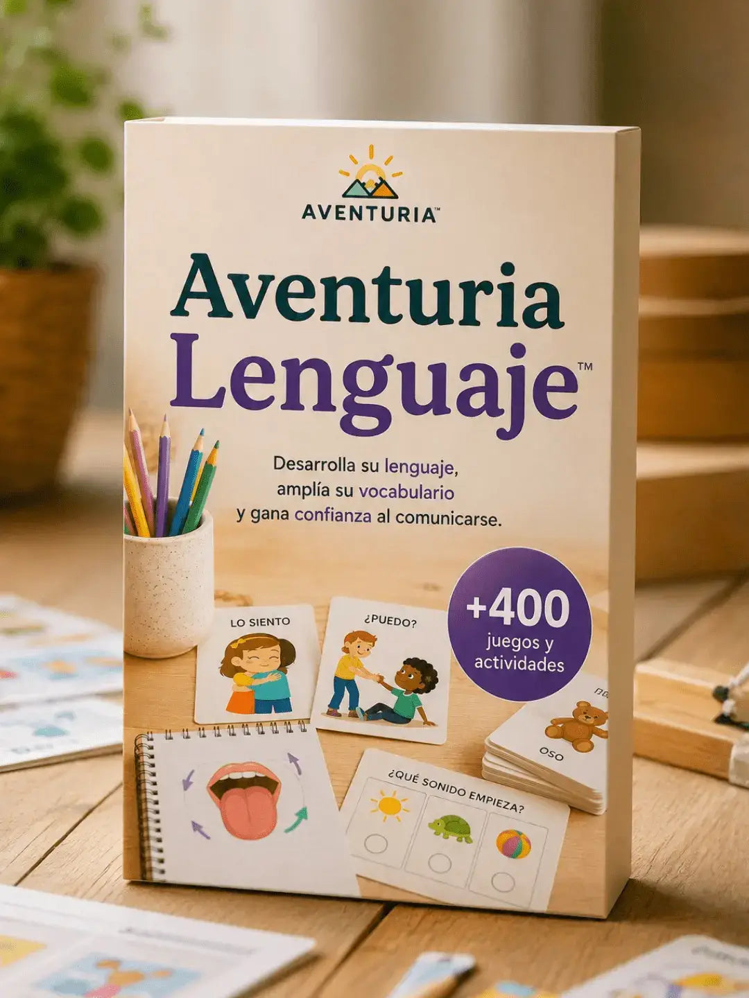 Aventuria Lenguaje™ Desarrolla su lenguaje y amplía su vocabulario.