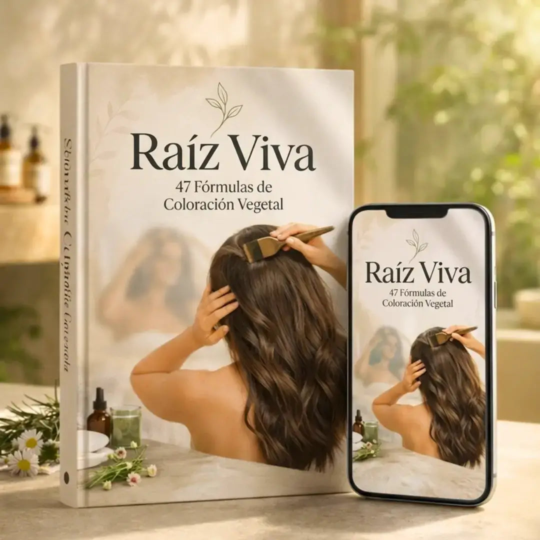 RAÍZ VIVA™ El Sistema Completo de Coloración Vegetal Profesional desde Casa